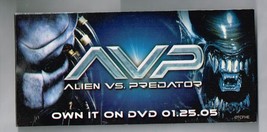 Alien Vs Predator Movie Pin Back Button Pinback #2 - $9.65