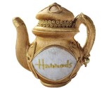Harrods Department Store TEAPOT ORNAMENT  London England 4.5 in. Vintage... - $29.69