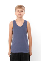 Tank Top – Boys&#39; Cotton Undershirt, Breathable Summer Comfort,, Any seas... - $206.48 MXN+