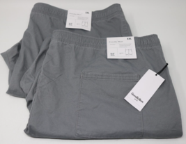 Goodfellow &amp; Co. Men&#39;s Size XXL Everyday Shorts 8&quot; Inseam Gray Lot of 2 NWT - £21.88 GBP