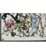 Lot of Costume Jewelry Vintage Necklace Bracelet Pin Chain Beaded Pewter... - £19.60 GBP