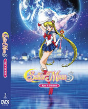 Dvd Anime Sailor Moon Sea 3:SAILOR Moon S VOL.1-38 End English Dubbed +Free Ship - £31.44 GBP