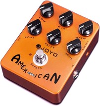 The Joyo American Sound Amp Simulator Pedal Of Fd 57 Deluxe Amplifier From Clean - £41.86 GBP