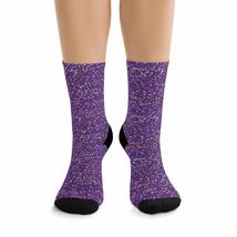 Snow Little Dots Mix Purple Sequin DTG Socks - £18.79 GBP