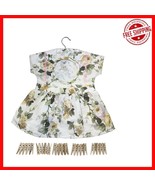 Delightful Floral Clothespin Bag with 25 Pins—Gentle on Clothes, Durable... - $458.70 MXN