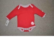 Infant Boys Bodysuit Pants Bib Christmas Bon Bebe 3 Pc Red Black Set-sz 3/6 mths - £13.22 GBP