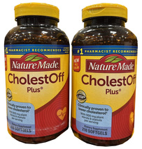 2 Packs Nature Made CholestOff Plus with Plant Sterols and Stanols  420 Ct - £59.87 GBP