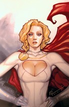 Chad Hardin SIGNED DC Comic / JSA Justice Society Art Print ~ Power Girl - £28.73 GBP