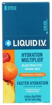 8/13/27 Liquid IV Tropical Punch Hydration Multiplier 8 Ct, 0.56 OZ - $9.89
