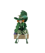 St. Patrick Day Irish Elf Shelf Sitter Doll w Orange Hair Home Decor - $1,715.10 MXN