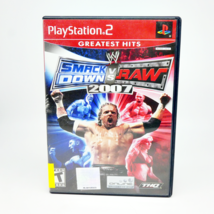 WWE SmackDown vs. Raw 2007 (Sony PlayStation 2, 2006) Complete Tested &amp; ... - $14.10