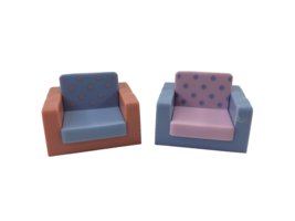 Moose BLUEY Sofa Set Dollhouse Family Home Playset House Replacement Furniture - £6.29 GBP