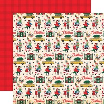 Season&#39;s Greetings Double-Sided Cardstock 12&quot;X12&quot;-Christmas In The City CBSG12-9 - £131.35 GBP