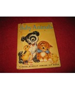 1955 Junior Elf Hardcover book #8071: Baby Animals - by Naomi Zimmerman - £2.35 GBP