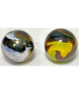 Marbles  Nockers Vintage/Old Swirl Agate 2PC - $235.72 MXN