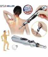 Laser Acupuncture Pen Tool ~Trigger Pain Point Tension Release 3 Heads - $18.77