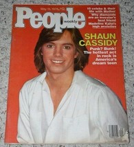 Shaun Cassidy People Weekly Magazine Vintage 1978 - £27.96 GBP