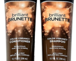 John Frieda Brilliant Brunette Color Vibrancy Moisturizing Shampoo &amp; Con... - $29.69