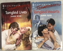 Lot of 2 By Joann Ross [Tangled Lives] Tangled Lives Tangled Hearts - £7.90 GBP