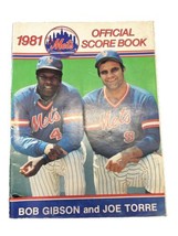 1981 New York Mets Official Scorebook (book is scored and contains writing) - $20.69