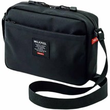 MILKFED. SPECIAL BooK 10 pocket shoulder bag  BLACK 17cm x 25cm x 7cm - £46.56 GBP