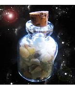 HAUNTED BANISHING PROTECTION STONES VIAL SPRINKLE IN HOUSE ON PIC HIGH  ... - £0.00 GBP
