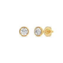 Authenticity Guarantee 
14k Yellow Gold 0.75Ct TDW Lab Created Round Diamond ... - £759.38 GBP