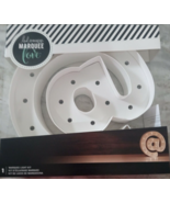 Marquee Light Kit &quot;@&quot; Symbol-Lights Up @ Symbol-Approx 8&quot; High-NEW- - $54.38 CAD