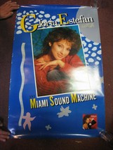 Gloria Estefan Affiche Miami Son Machine Vintage - £138.82 GBP