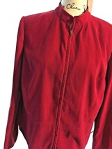 Women’s JM Red Suit Jacket Career Coat Size 12P 42” Bust 23”Length  SKU 025-12 - £5.45 GBP