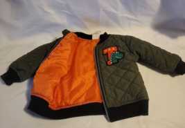 Wonder Nation Infant Boys Coat T Rex Green 6-9 months - £9.95 GBP