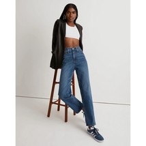 Madewell Womens The Perfect Vintage Straight Jean in Mayfield Wash 32 - $53.03