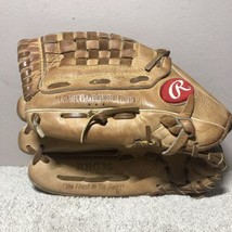 RAWLINGS 12.5&quot; Leather Left-Handed Baseball Glove LHT Mitt RBG36 Ken Griffey Jr - £23.26 GBP