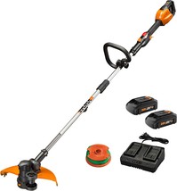 Worx WG184 40V Power Share 13&quot; Cordless String, Batteries &amp; Charger Incl... - £186.24 GBP