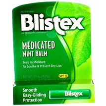 Blistex Lip Balm SPF 15 0.15 Oz (8 Pack) - £23.12 GBP