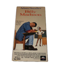 Billy Madison VHS 1995 Adam Sandler  PG-13 Bridgette Wilson Bradley Whit... - £5.34 GBP