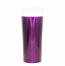 Starbucks Hybrid Purple Ceramic Stainless Steel Tumbler Travel Mug 12 OZ - £94.94 GBP