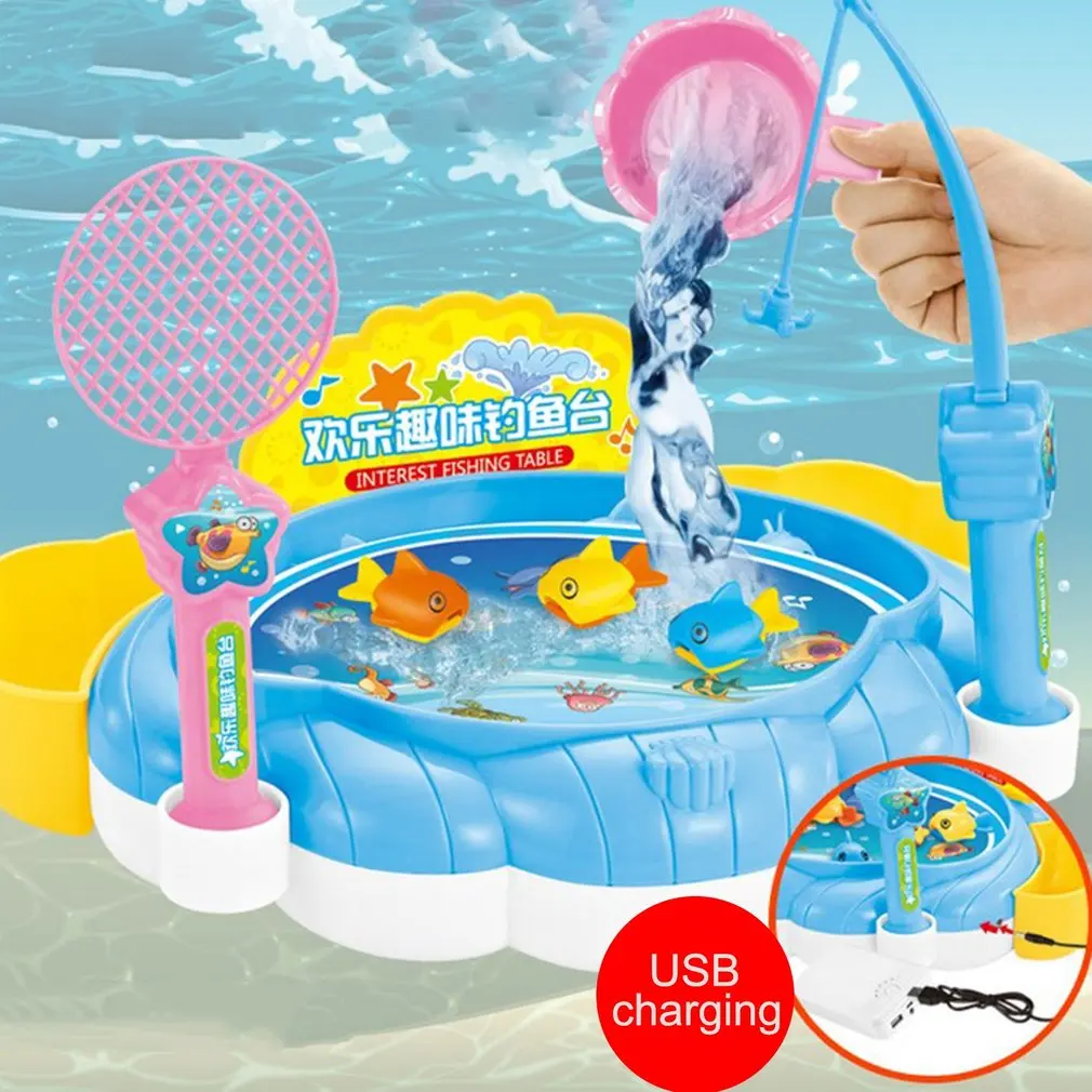 Baby Educational Toys Fike Fish Card Magnetic Fishing Toy Set Fishing Rod Boat - £14.30 GBP