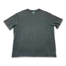 Duluth Trading Faded Black Work XL T-Shirt Mens Longtail Grunge Blank - £7.66 GBP