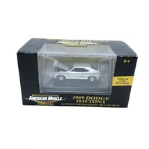 ERTL American Muscle 1969 69 Dodge Charger Daytona Silver Diecast 1/64 with Case - £19.37 GBP