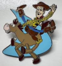 2009 Toy Story Zoetrope Mystery Woody Riding Bullseye Disney Pin - $14.84