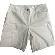 Talbots 7&quot; Weekend Twill Chino Shorts | Womens 6, Tan Khaki NWT - $32.73