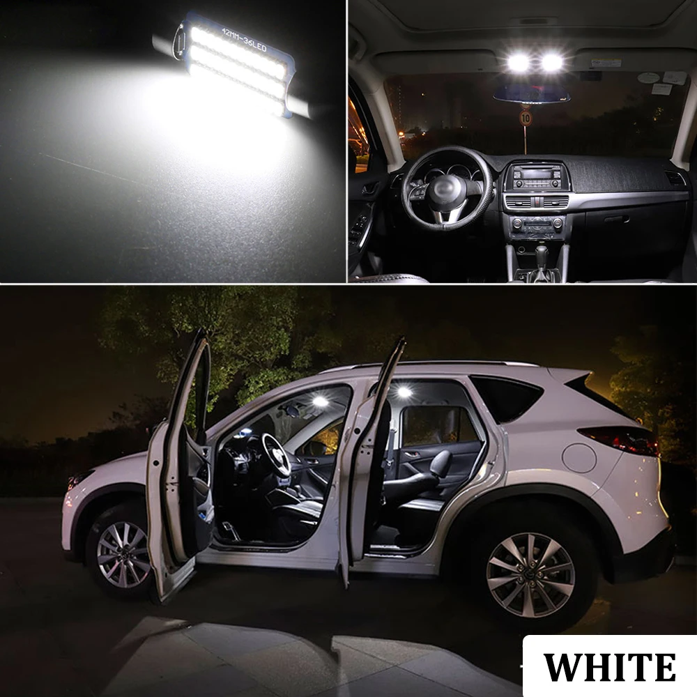 Car Interior Light Led For Vw Tiguan 5N AD1 Touran 1T1 1T2 1T3 5T1 Tcross C11 T - £113.34 GBP