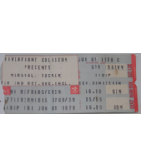 Marshal Tucker Band Ticket Stub 1978 Riverfront Coliseum cincinnati ohio... - $9.77