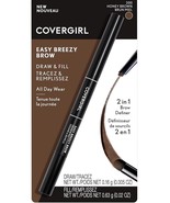 COVERGIRL EASY BREEZY BROW Draw &amp; F ILL ALL DAY WEAR #200 HONEY BROWN IN... - $18.99
