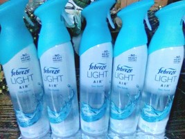 (5) Febreze Light Air Sea Spray Scent Air Refresher Fragrance Room Spray - £23.03 GBP