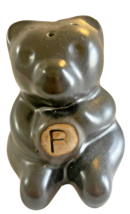 Pepper Shaker Only Pigeon River Pottery Black Bear Signed T Bullen EUC 4 In 2009 - £17.35 GBP