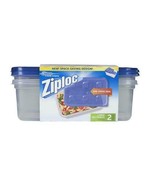2 Packs Ziploc® Large Rectangle Containers - 2 cts/pack - $547.98 MXN