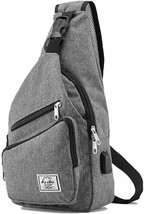 D&#39;Yallee 15.4&quot; Sling Bag For Men Crossbody Shoulder Chest Nylon For Trav... - $677.90 MXN
