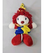 1980s Stretch Musical Clown Plush Prestige Toy Corp Primary Colors  - $423.31 MXN